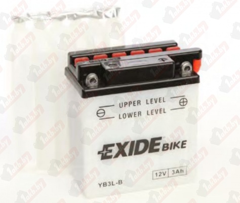 Exide EB3L-B (3 A/h), 25A R+