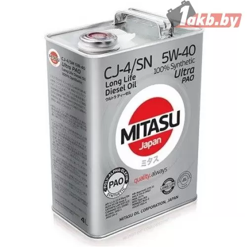 Mitasu MJ-211 5W-40 4л