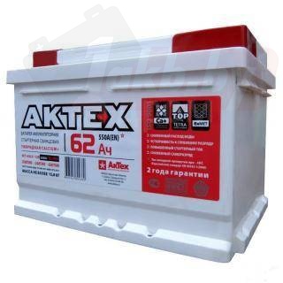 АКТЕХ Classic (62 A/h), 620A R+