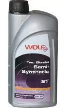 Semi-synthetic 2T 1 л масло моторное WOLF