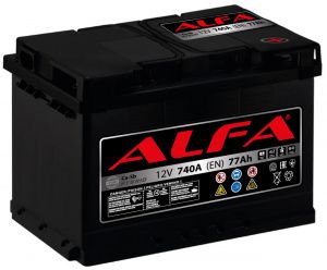 ALFA Hybrid (77 A/h) 740A, R+