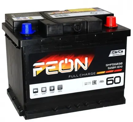 Feon (60 A/h), 520A R+