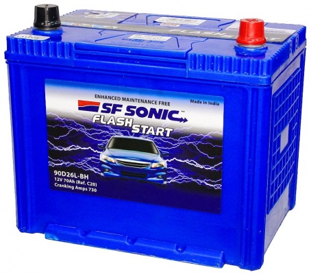 SF SONIC ASIA (70 A/h), 730A R+ (Exide)