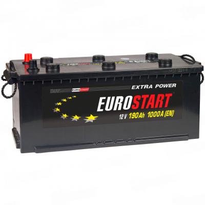 Eurostart Extra Power (190 A/h), 1000A R+