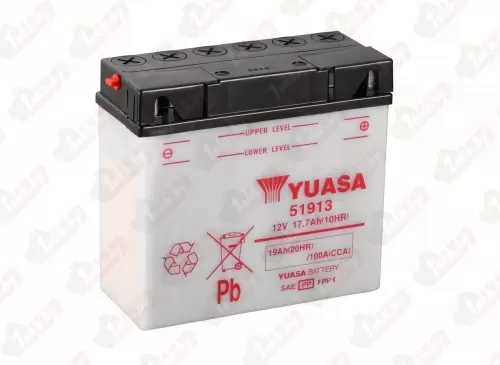 Yuasa 51913 (19 A/h) R+