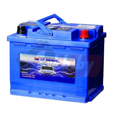 SF SONIC (55 A/h), 500A R+ (Exide)