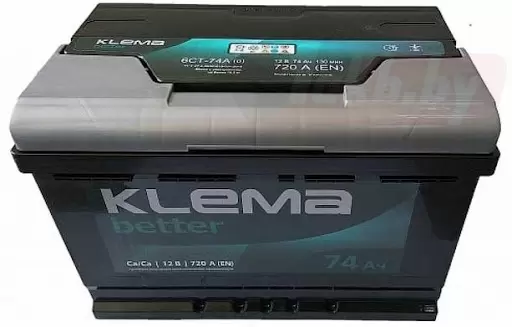 Klema Better 6CТ-74A (74 A/h), 720A R+