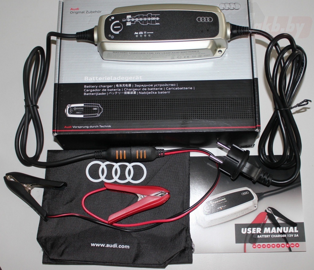 CTEK Audi 420 093 050 C MXS 5.0 (12В, 5А) Зарядное устройство с режимом AGM и восстановлением