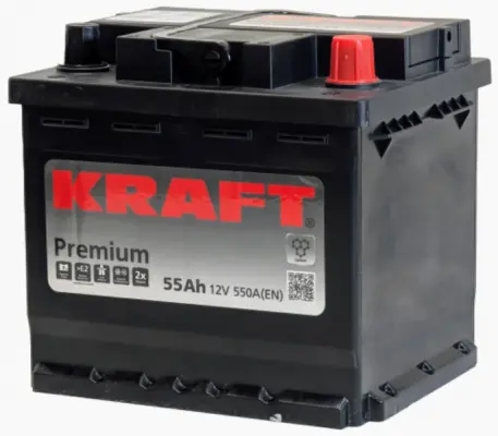 KRAFT Premium (55 A/h), 550A R+