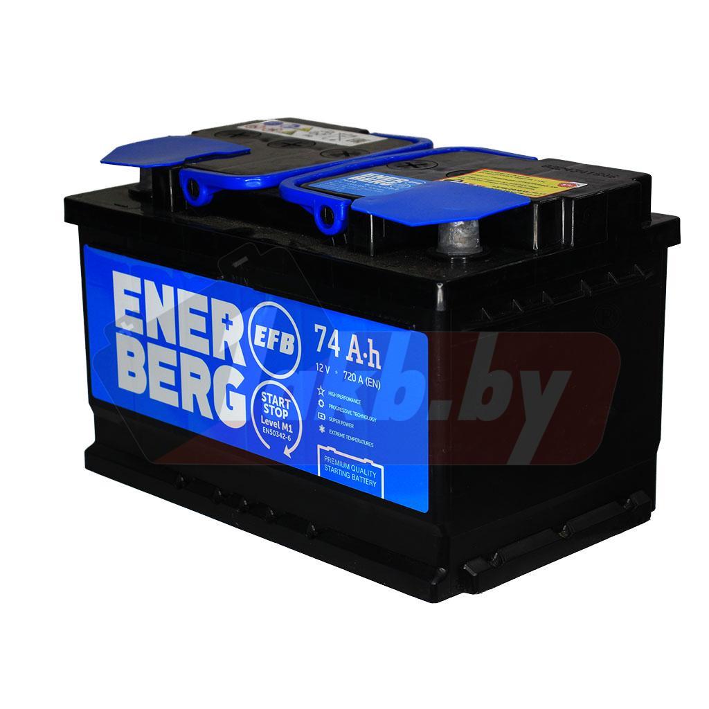 ENERBERG EFB (74 А/ч, 760А) Обратная (R+), Низкий корпус 175 мм для Mazda CX-5, Toyota RAV4 - фото 3
