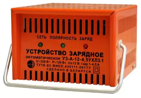 Зарядное устройство для аккумулятора УЗА-12/4,5