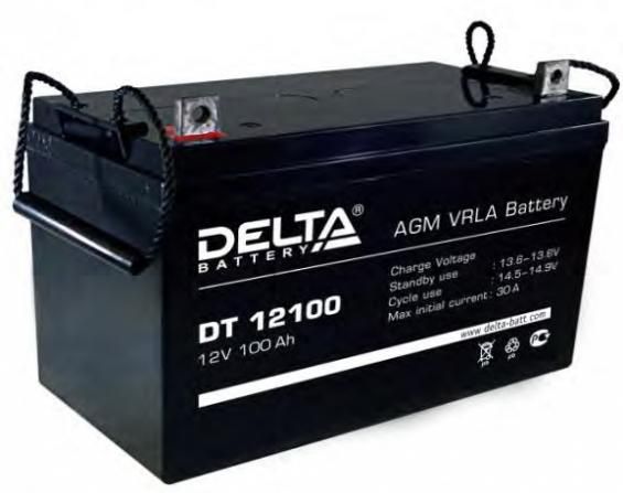 Аккумулятор для ИБП Delta DT 12100 12V-100 Ah