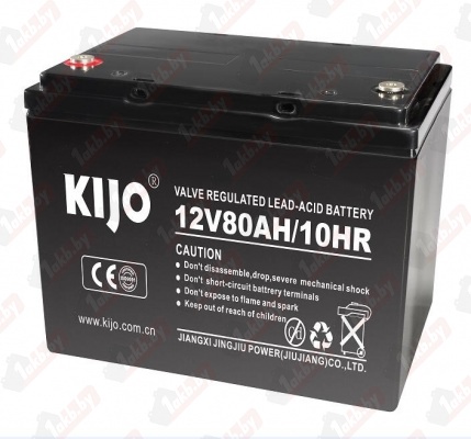 Аккумулятор для ИБП Kijo 12V  (80 A/h) (M6)