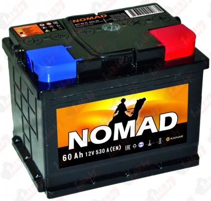 Nomad (60 A/h), 530A L+