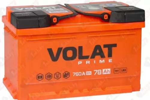 VOLAT Prime (78 A/h), 760A R+