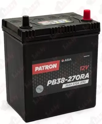 PATRON PB38-280RAC (38 A/h), 280A R+