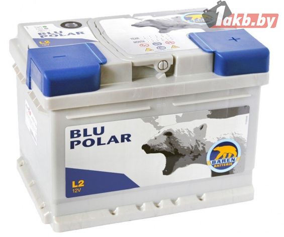 Baren Polar (65 А/ч, 600А) Обратная полярность, Ca/Ca с индикатором заряда для Hyundai/Kia