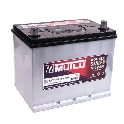 Mutlu Silver Calcium Asia (70 A/h), 630A R+ SD-70E