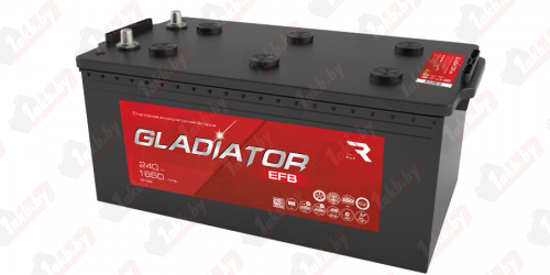 GLADIATOR EFB (240 А/h), 1650A L+