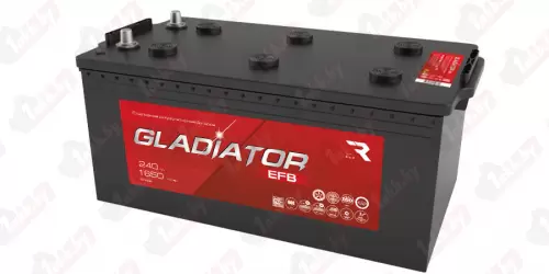 GLADIATOR EFB (240 А/h), 1650A L+