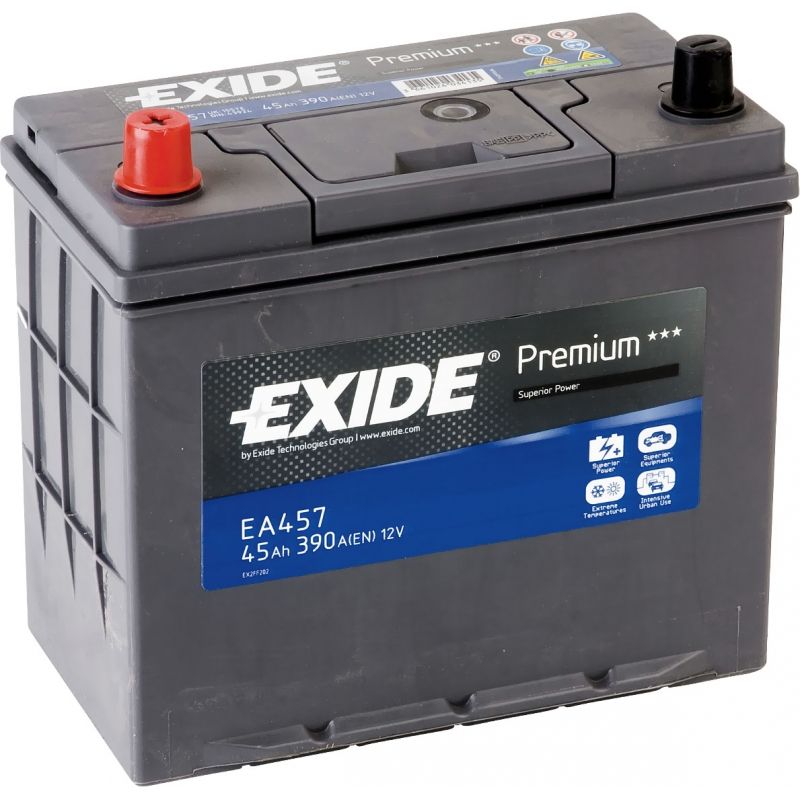 Exide Premium EA457 (45 A/h), 390A L+