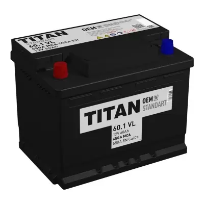 Titan Standart (60 А/h), 550A L+