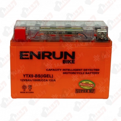 ENRUN YTX9-BS (MF) AGM 9 (A/h) 135A R+