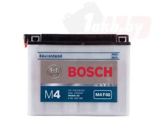 Bosch M4 F40 516 016 012 (16 A/h), 180A R+