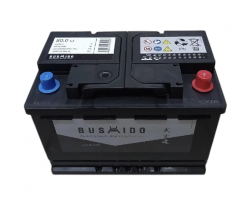 Bushido (80 A/h), 750A R+