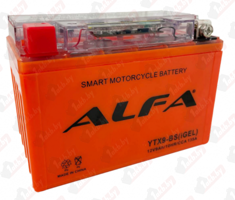 ALFA YTX9-BS iGel (9 A/h), 135A L+