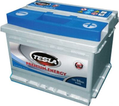 Tesla Premium Energy (80 А/ч), 770A R+ низ.