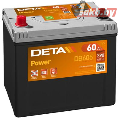 Deta Power DB605 (60 A/h), 390A L+