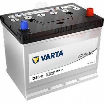 VARTA Стандарт (70 А/h), 620А R+