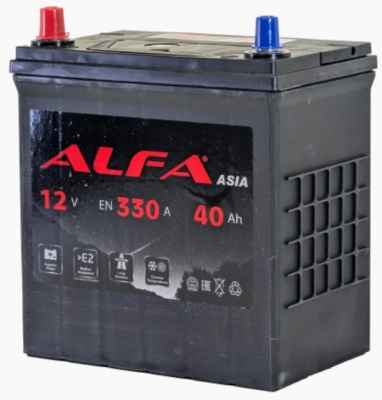 ALFA Asia (40 A/h), 330A L+