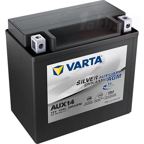 Varta Silver Dynamic Auxiliary AUX14 (13 А/h), 200А L+ (513 106 020)