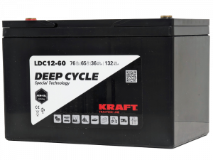 KRAFT M6 (76 A/h), 12V (C20) L+