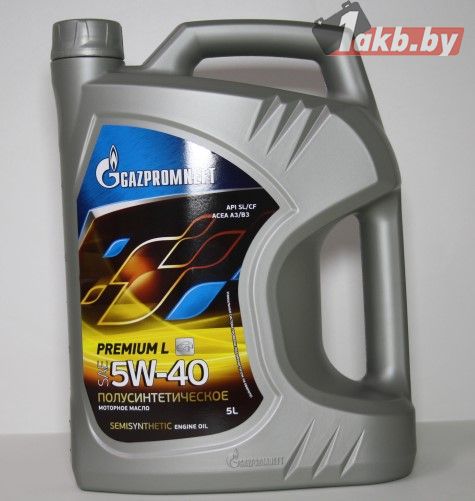 Gazpromneft Premium L 5W-40 5л