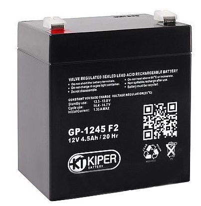 Аккумулятор для ИБП Kiper 12V (5,8 А/ч)