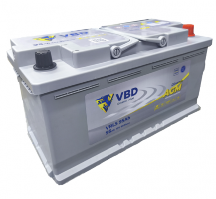 VBD AGM (95 A/h), 950A R+ VBD AGM (95 A/h), 950A R+
