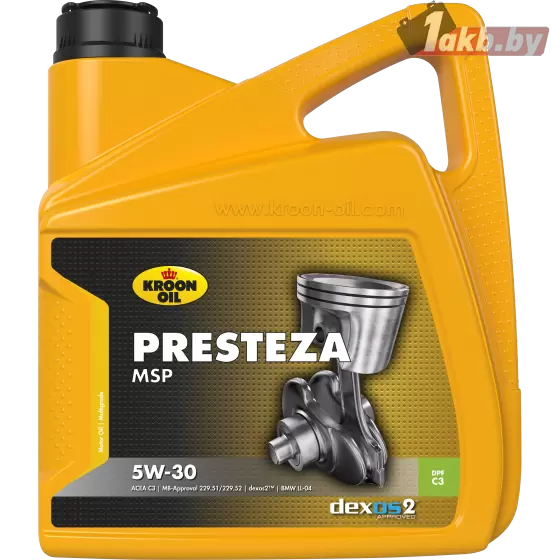 Kroon Oil Presteza MSP 5W-30 4л