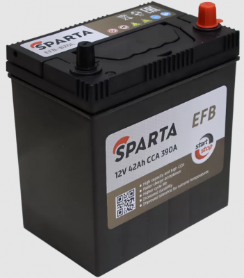 SPARTA EFB Asia (42 A/h) 390A R+