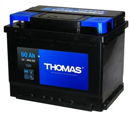 Thomas (60 A/h), 590A R+