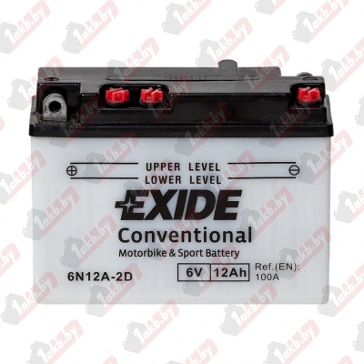 Exide 6N12A-2D (12 A/h), 100A L+ 6V