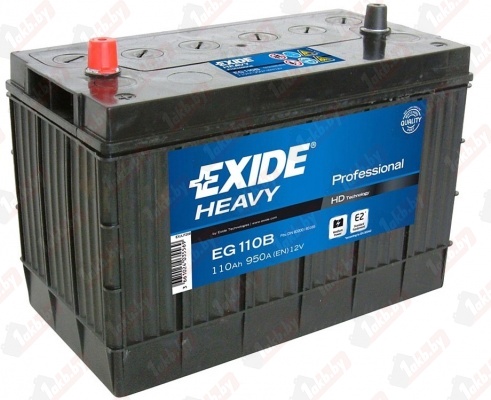 EXIDE HEAVY EG110B (110 A/H) 950A