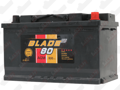 BLADE AGM (80 A/h), 800A R+