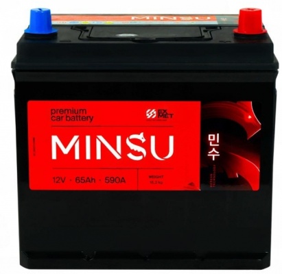 MINSU (65 A/h), 590 A R+