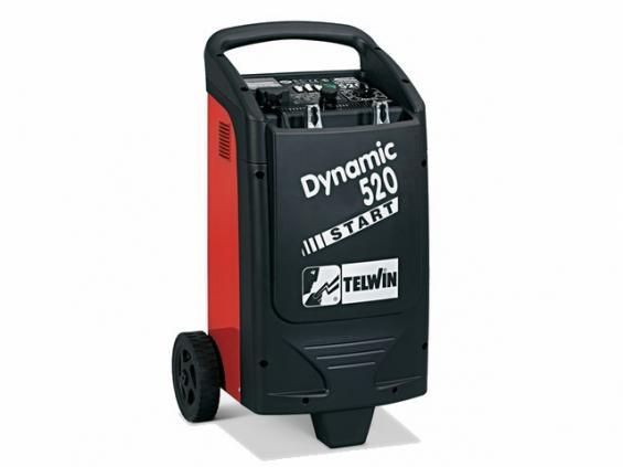 TELWIN DYNAMIC 520 START (12/24В, 75А, 300А) Пуско-зарядное устройство Трансформаторное с амперметром