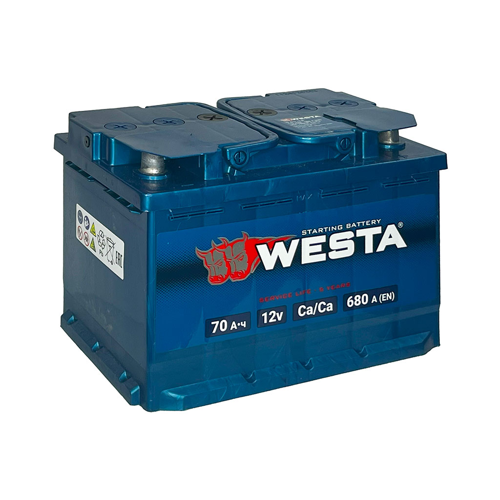 Westa Premium (70 A/h), 680A R+ - фото 2
