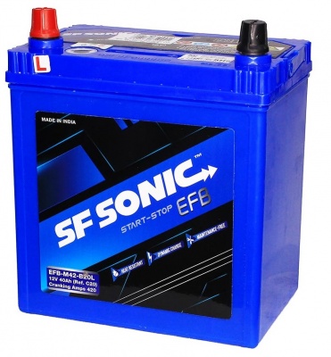 SF SONIC EFB ASIA (40 A/h), 420A L+ (Exide)