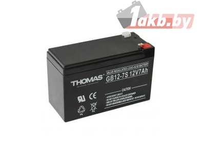 Аккумулятор для ИБП Thomas (7 A/h), 12V